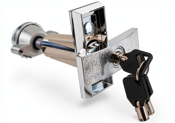 Universal T-Handle Vending Machine Lock KIKEEP Zinc Plated Duty 3 Keys-3