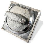 Coin Mechanism for Beaver Machines 25c Heavy-Duty Chrome Replacement-0