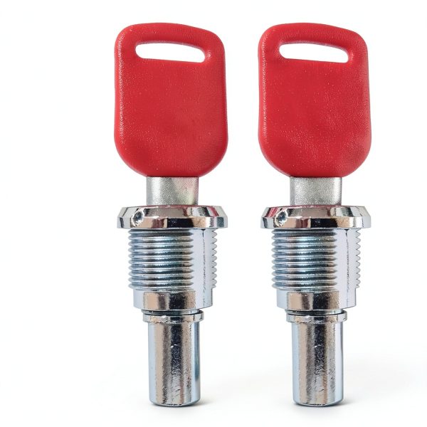 Gumball Machine Lock and Key for GV25 GV18 ACKSTAR Lid 1/4 inch Thread-0