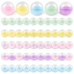AUEAR Small Round Capsules 2 Inch Vending Machine 50 Pack Plastic-0