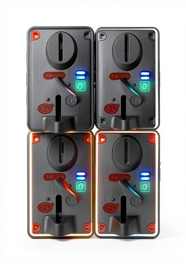 TW-389 Anti Finishing LED Coin Mech Acceptor for Arcade Vending-0