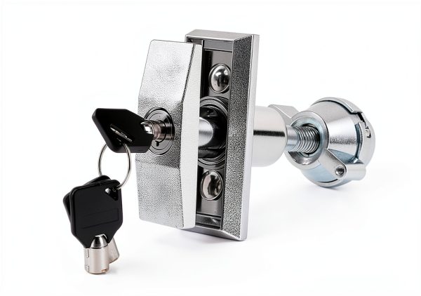 Universal T-Handle Vending Machine Lock KIKEEP Zinc Plated Duty 3 Keys-4