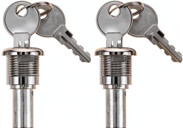 Gumball Machine Lock ORFOFE 2-Set Tumbler for Vending Machines-0