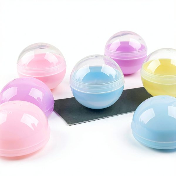 AUEAR Small Round Capsules 2 Inch Vending Machine 50 Pack Plastic-1